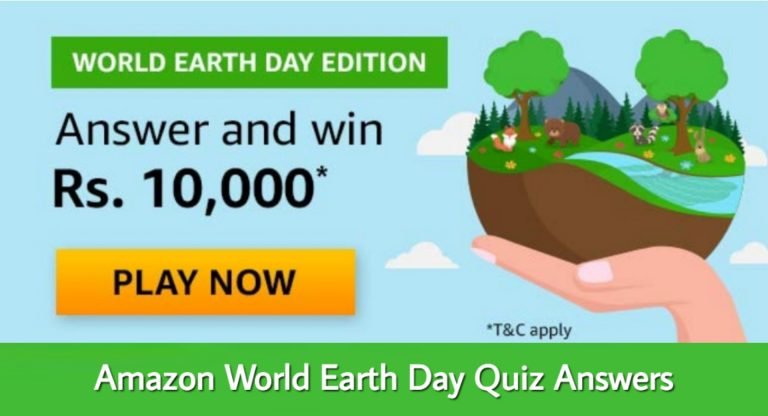 when is world earth day celebrated amazon quiz