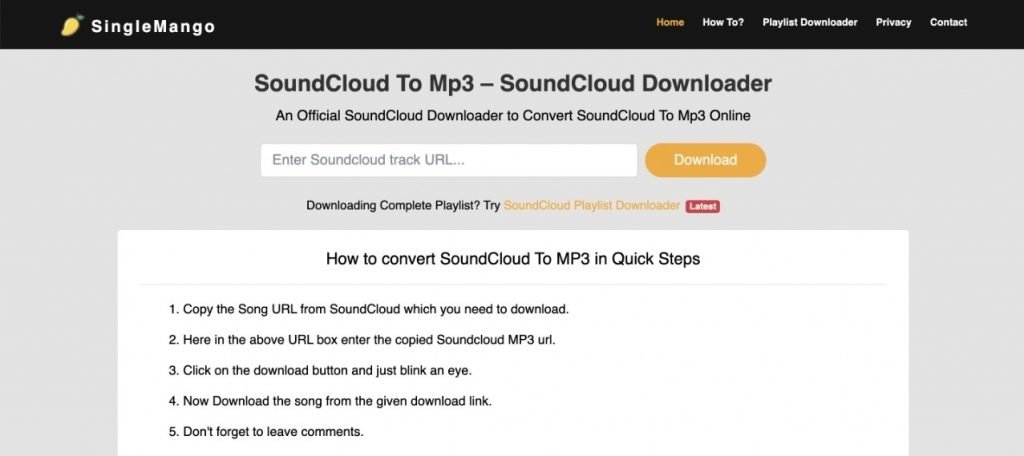 from soundcloud to mp3 320