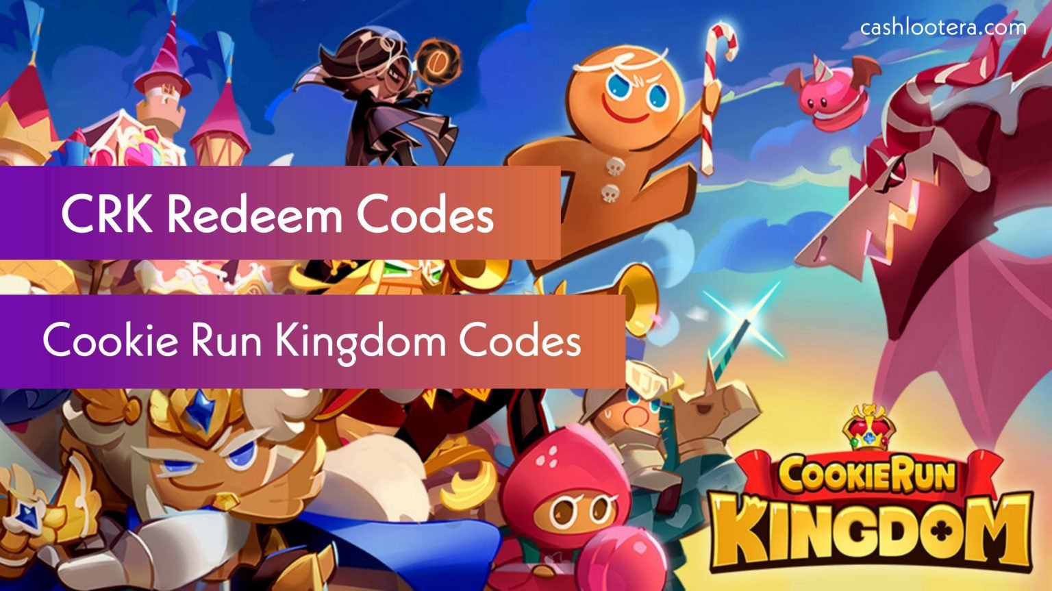 Cookie Run Kingdom Codes (Nov 2023) NEW CRK Codes