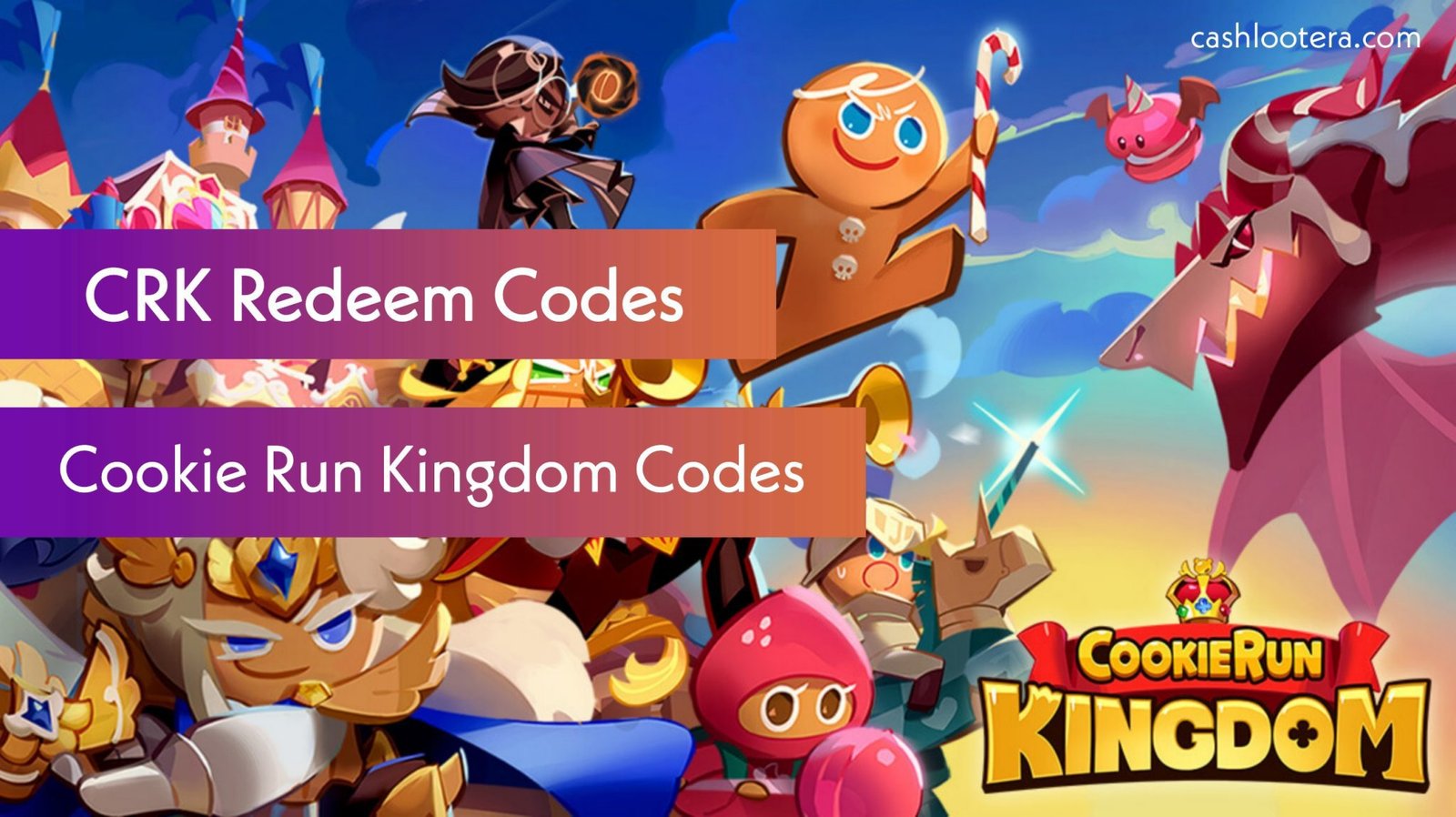 Cookie Run Kingdom Codes (Jan 2024) NEW CRK Codes