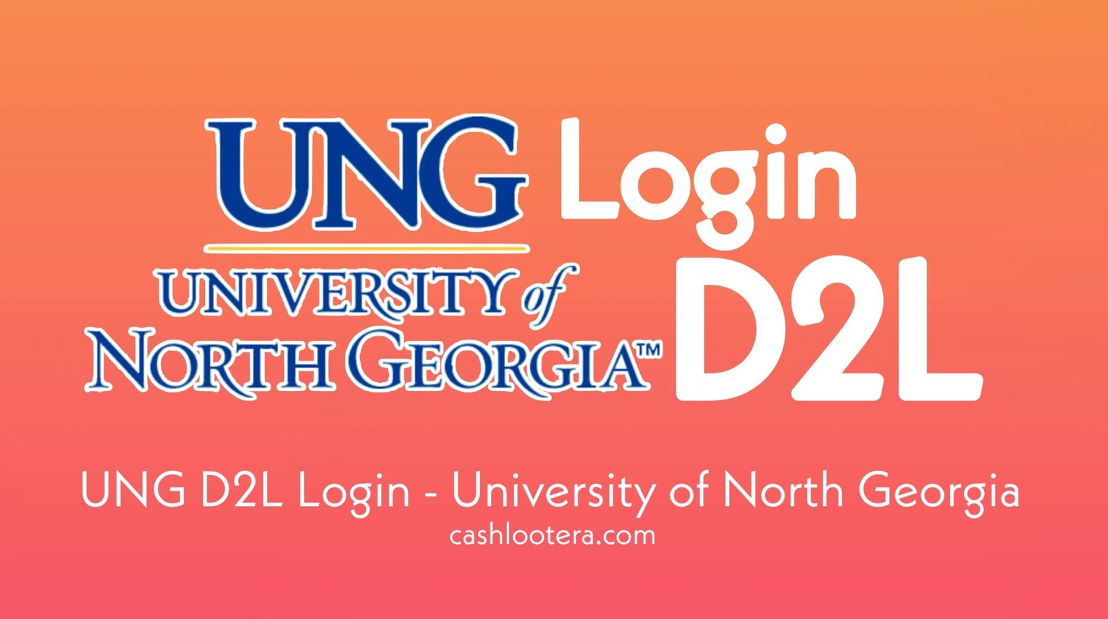 UNG D2L Login University of North Login 2024