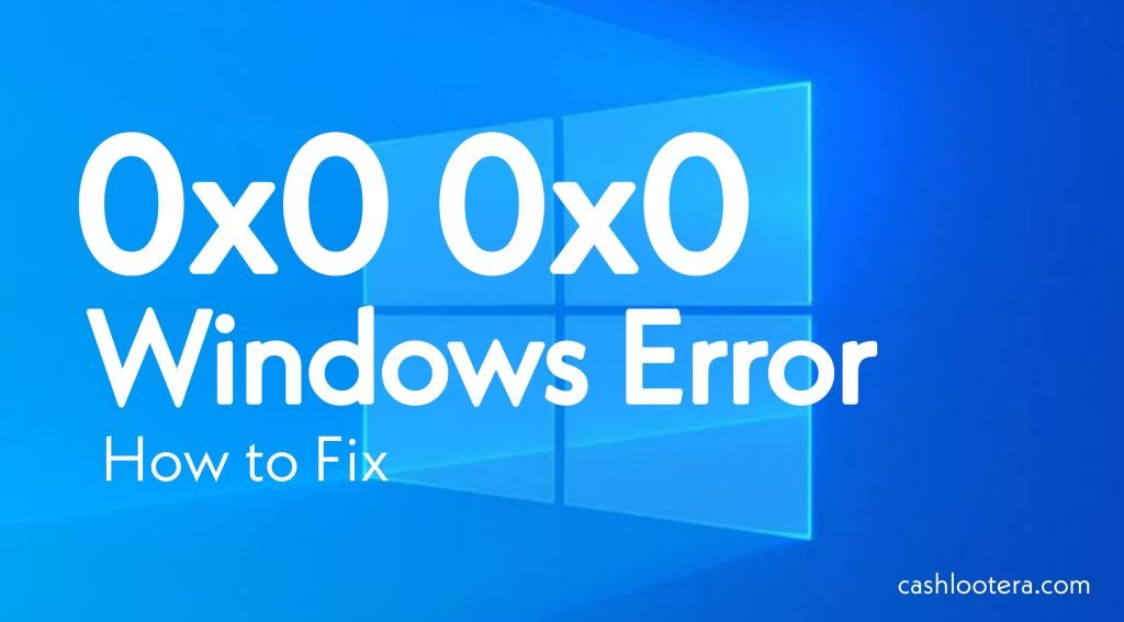 Ошибка 0x0 windows 10 mobile