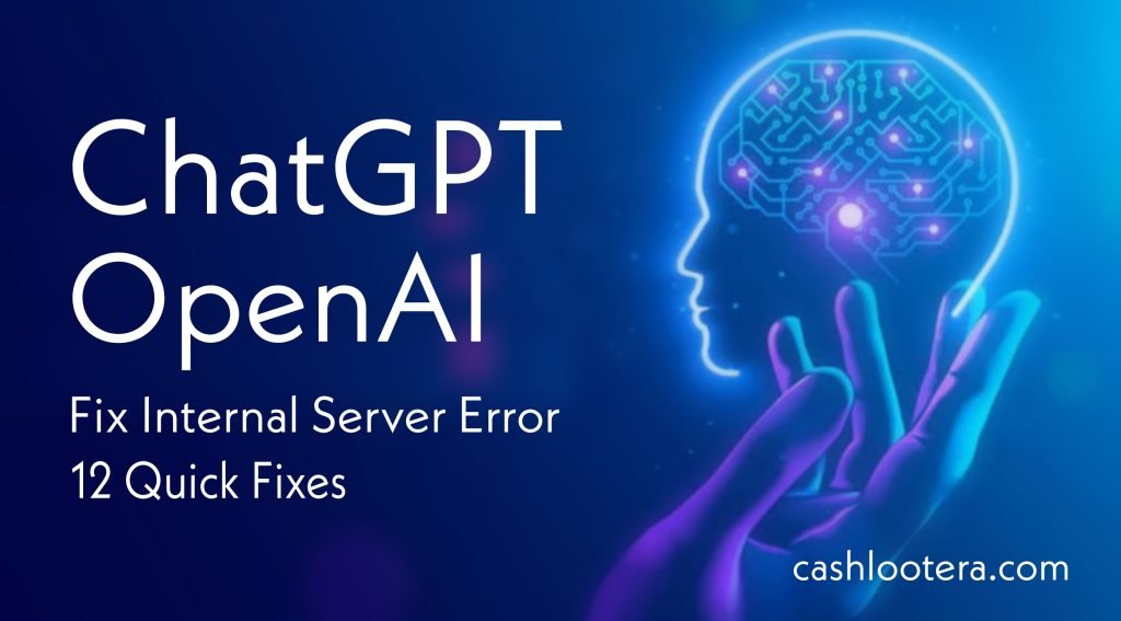 ChatGPT Internal Server Error