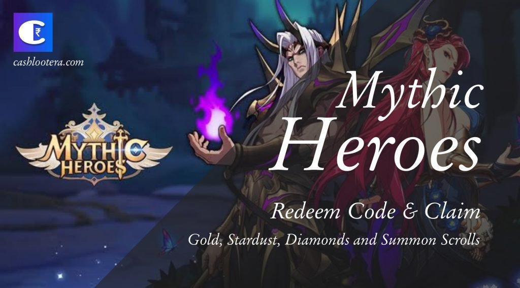 All Mythic Heroes codes for free Diamonds & Summon Scrolls in