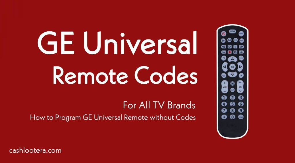 ge universal remote programming guide